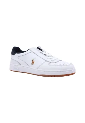 POLO RALPH LAUREN Sneaker Basket Uomo White 809877610001U