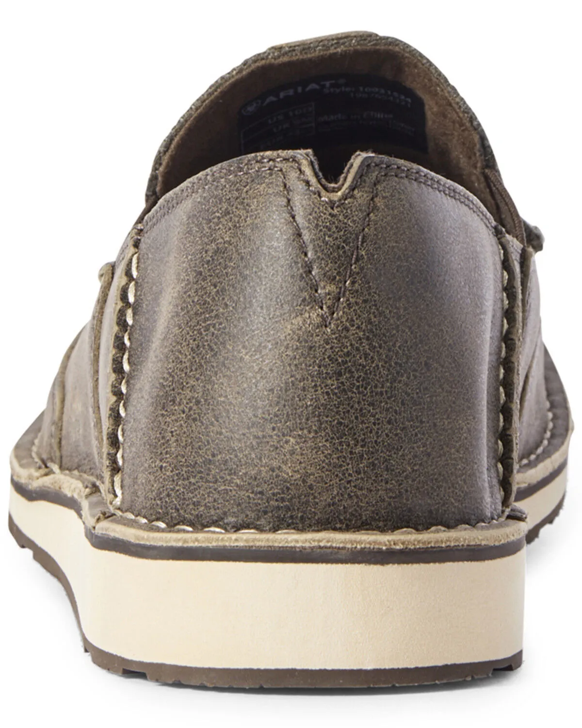 Product Name:  Ariat Men's Gray Noir Cruiser Shoes - Moc Toe