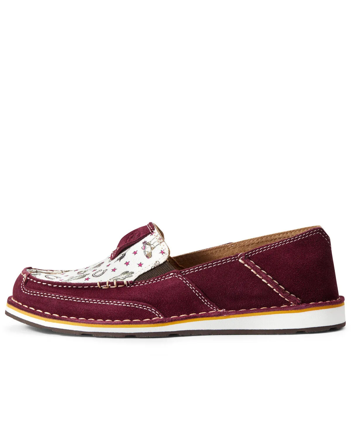 Product Name:  Ariat Women's Cowgirl Print Cruiser Shoes - Moc Toe