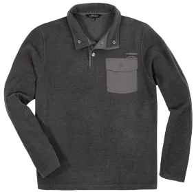 SALE Simply Southern Dark Grey Snap Pullover Sweater Unisex Jacket