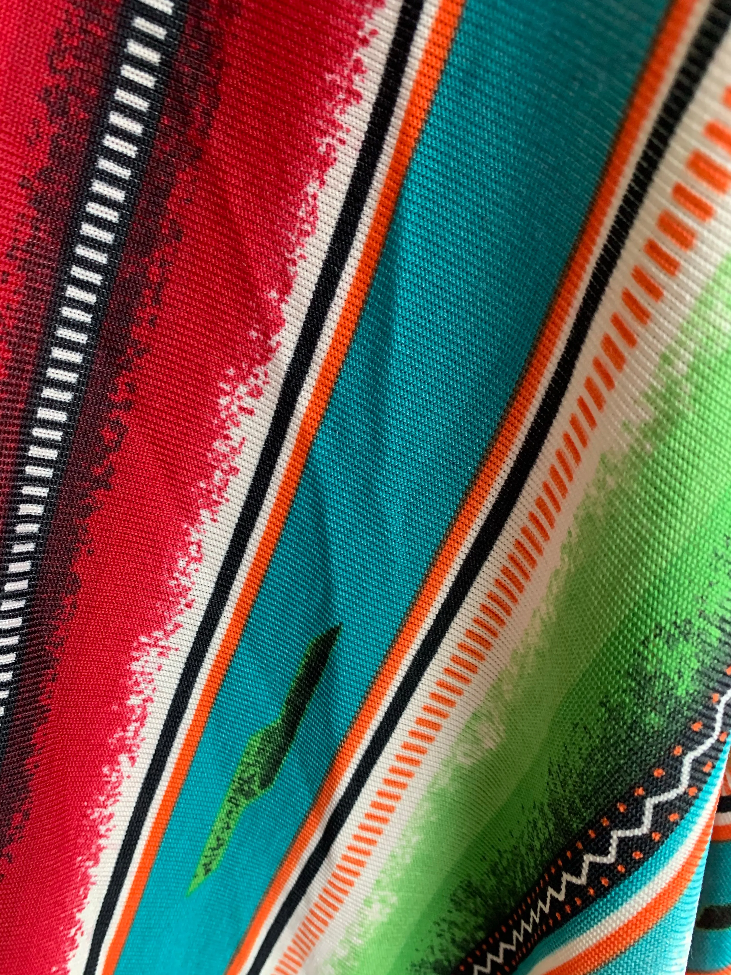 Serape Poncho w/fringe