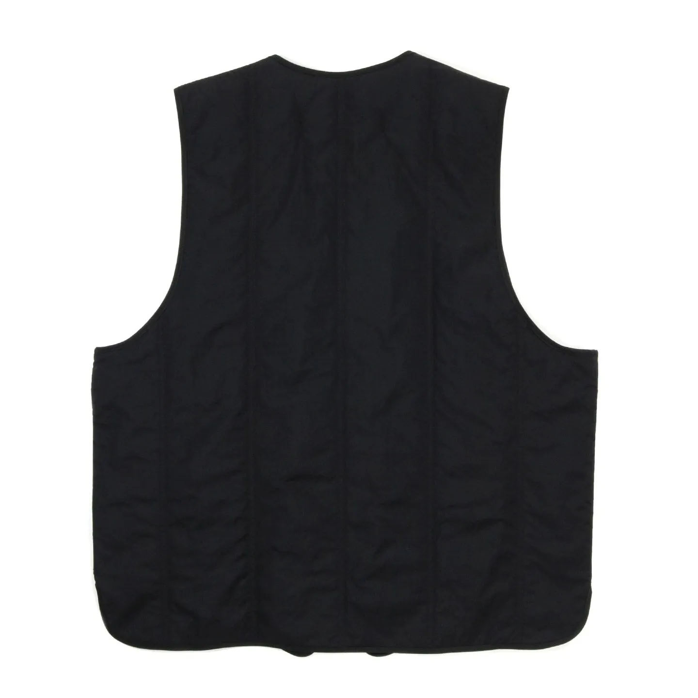 S.K. MANOR HILL YUKON VEST BLACK QUILTED REC NYLON WR