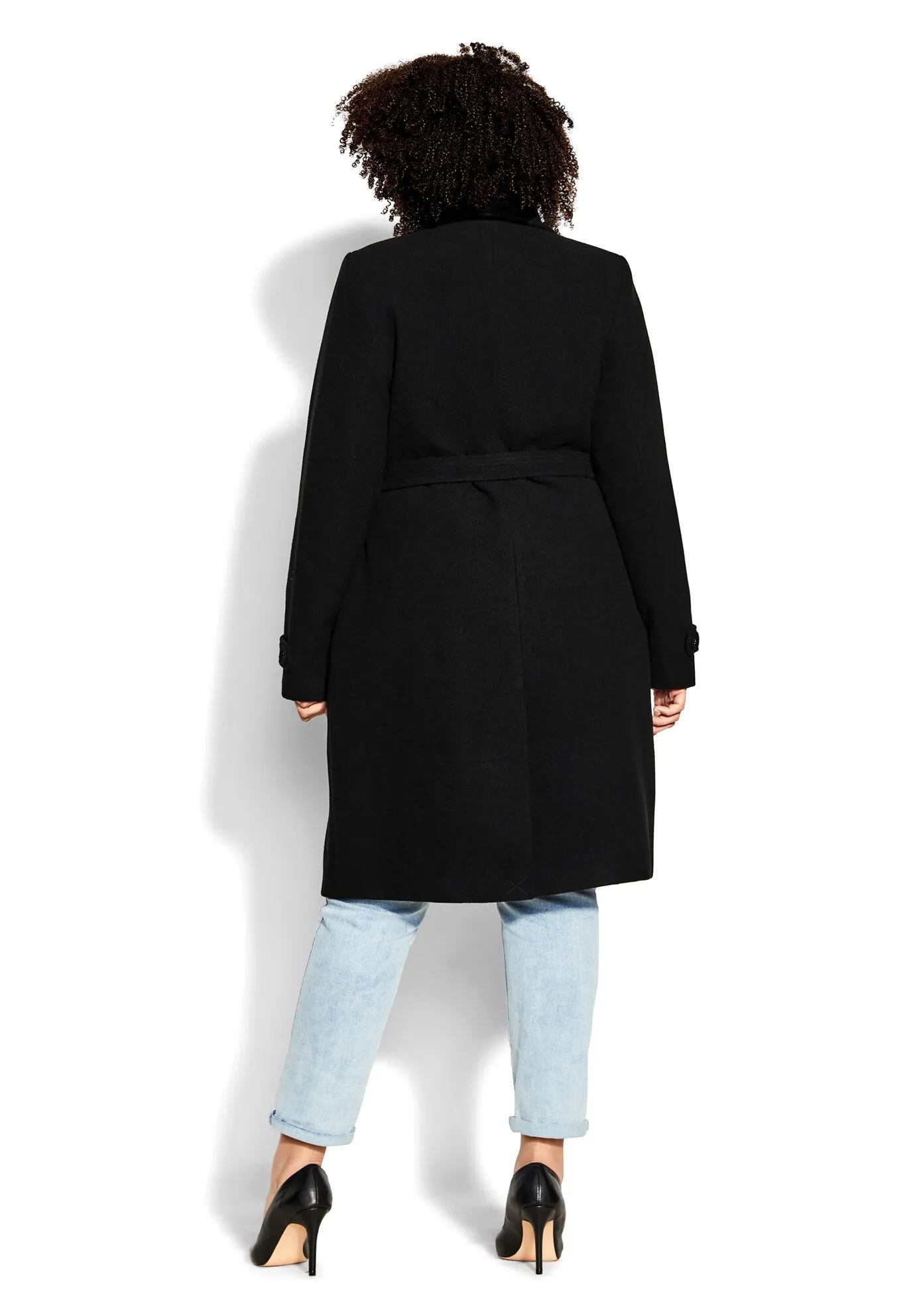 So Sleek Coat - black