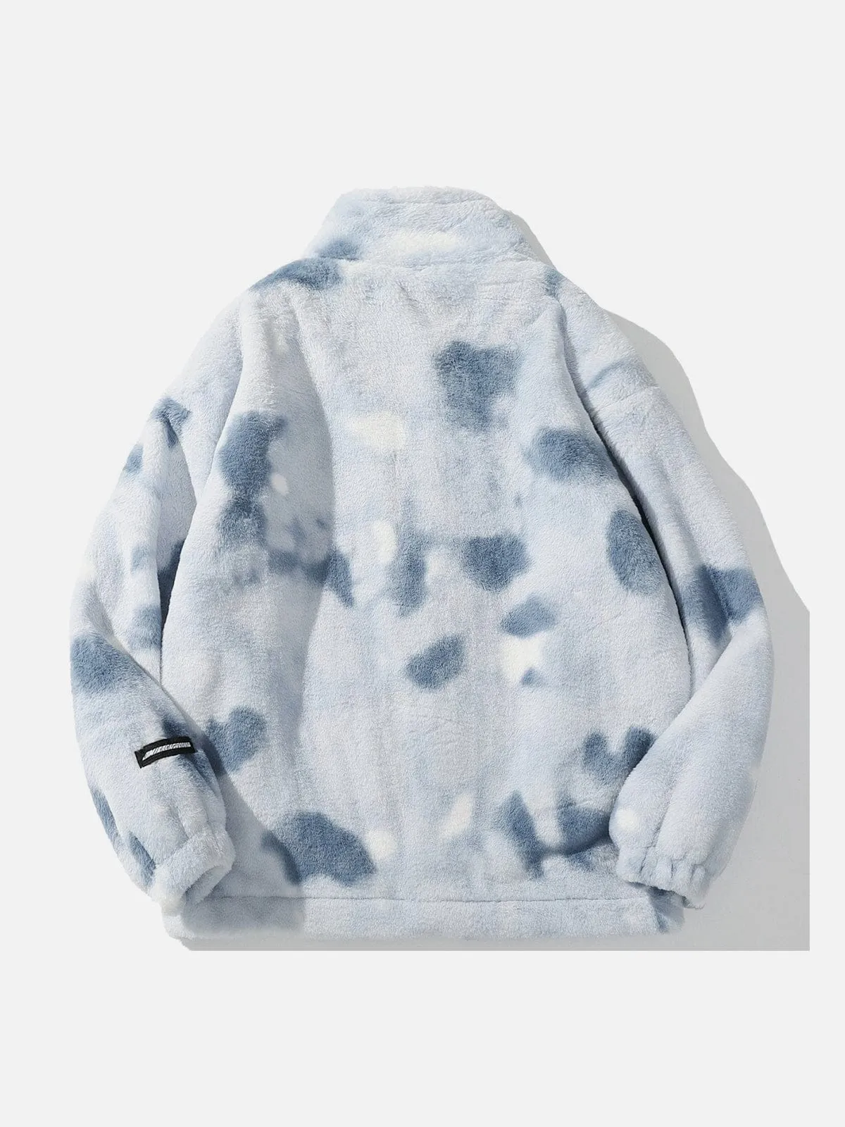 Tie Dye Sherpa Winter Coat