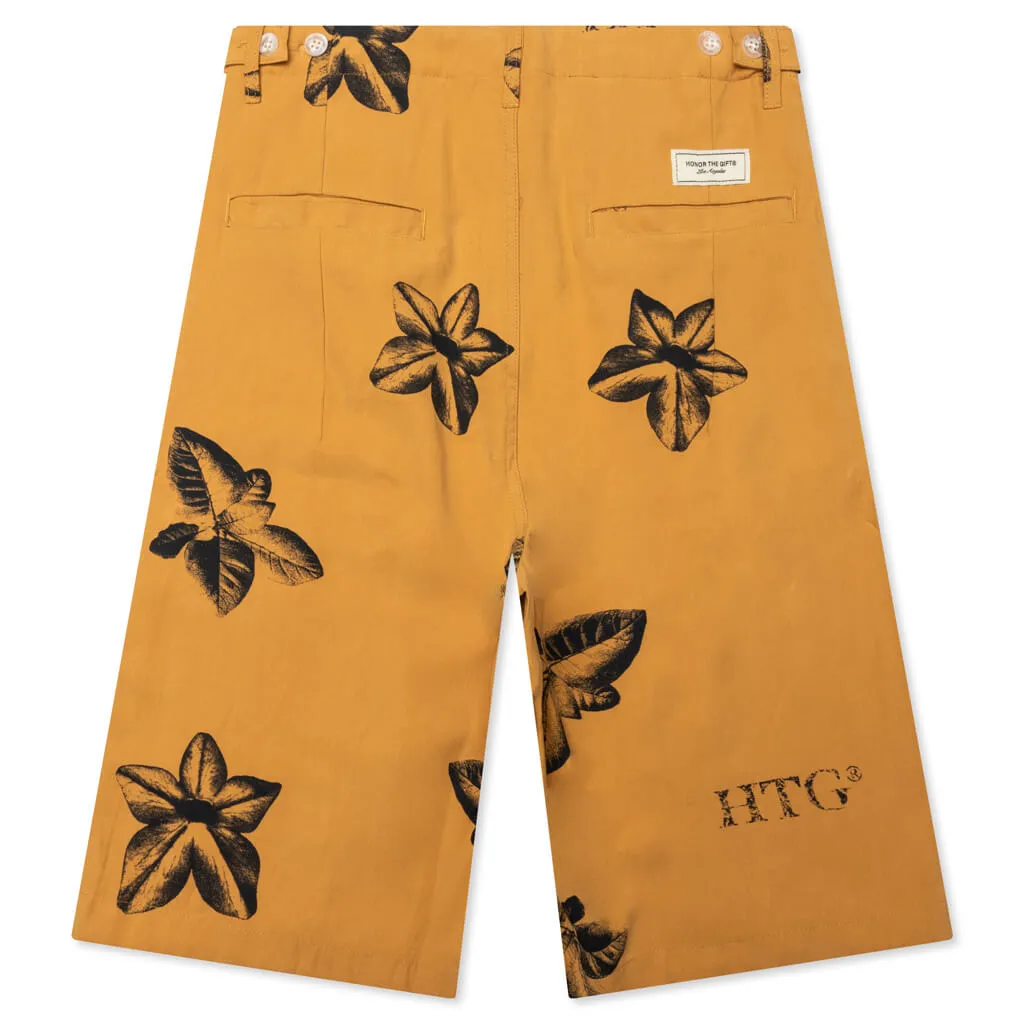 Tobacco Shorts - Mustard