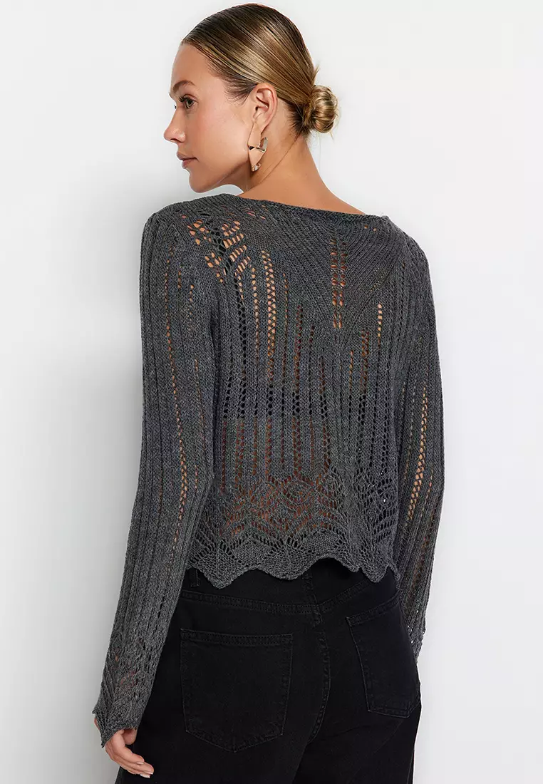 Trendyol Openwork Knitwear Sweater