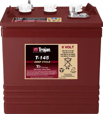 Trojan Batteri T-145, 6V