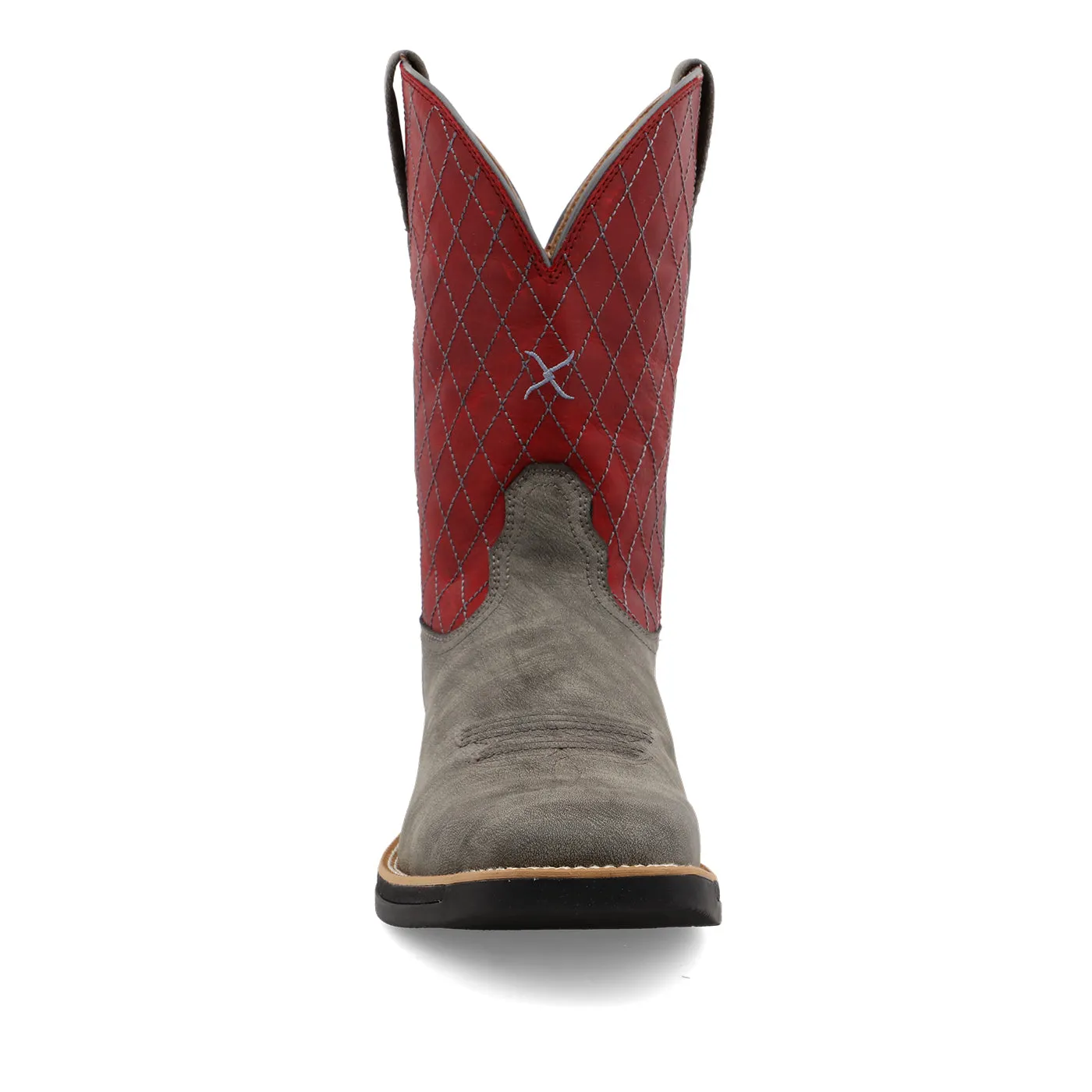 Twisted X Men's 11 Tech X Boot in Grey & Red