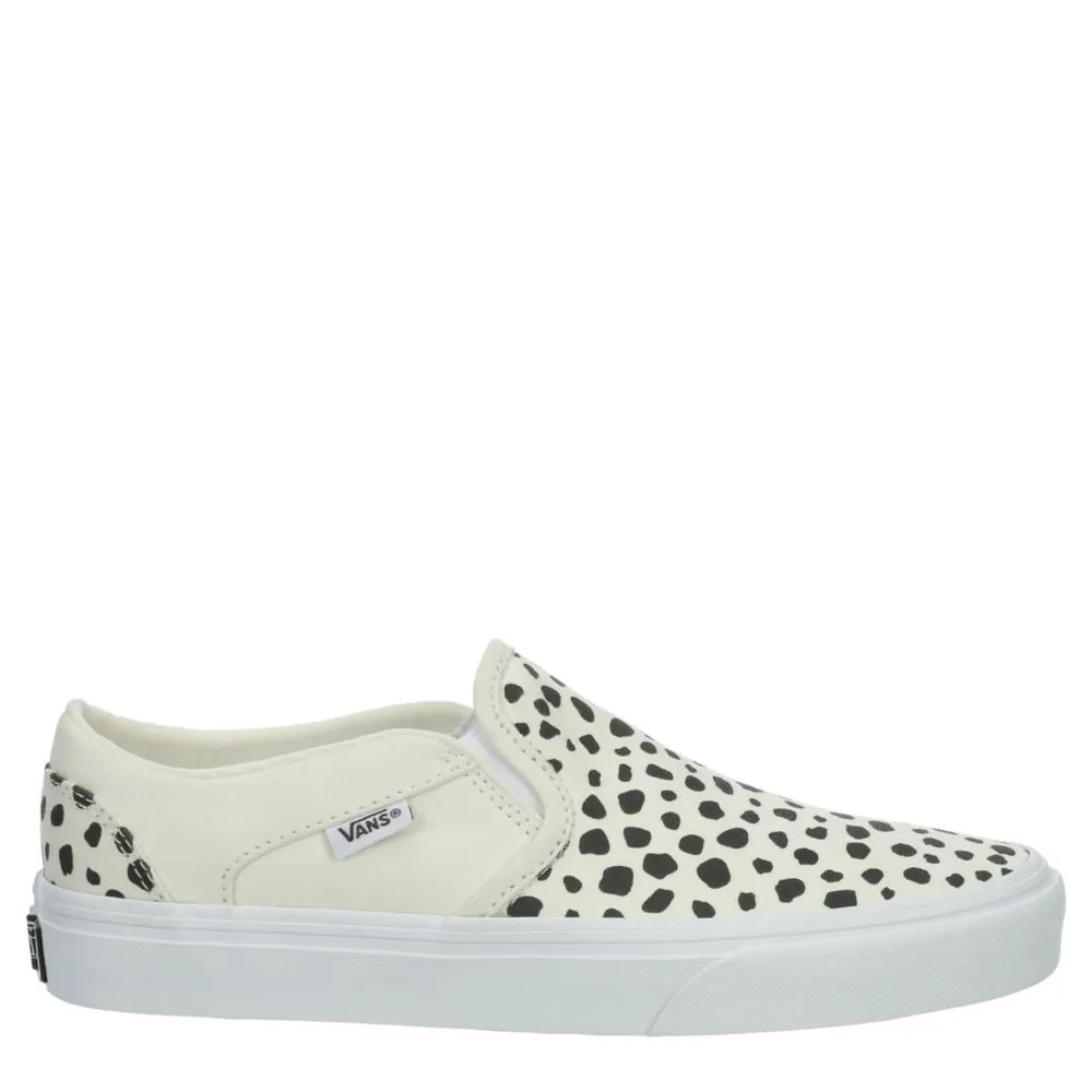 VANS  WOMENS ASHER SLIP ON SNEAKER