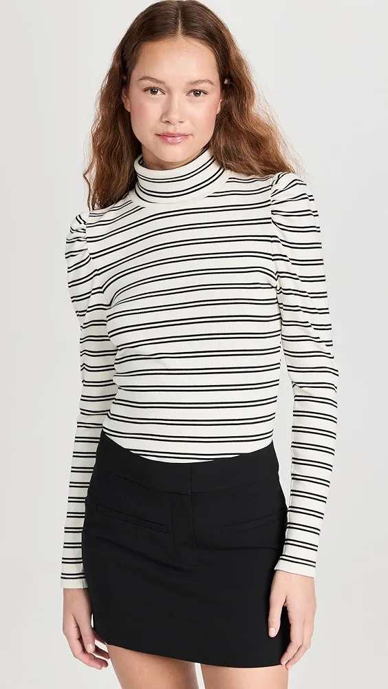 Veronica Beard Jean   Cedar Turtleneck 