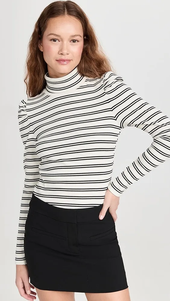 Veronica Beard Jean   Cedar Turtleneck 