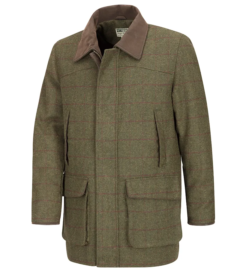 Waterproof Tweed Field Coat - Tummel