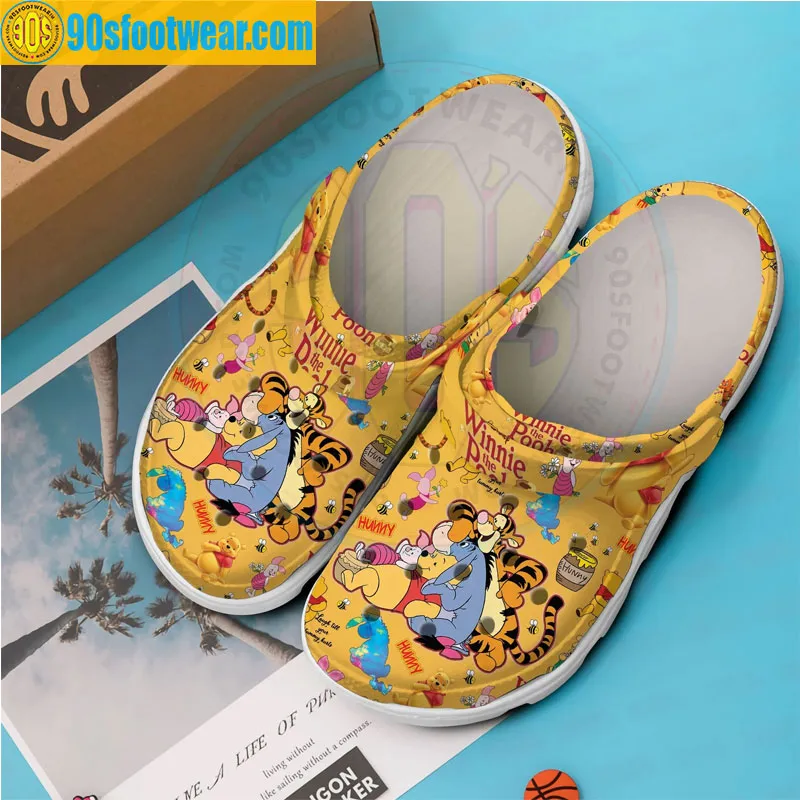 Winnie The Pooh Crocs Pooh and Friends Hunny Disney Classic Clog Shoes