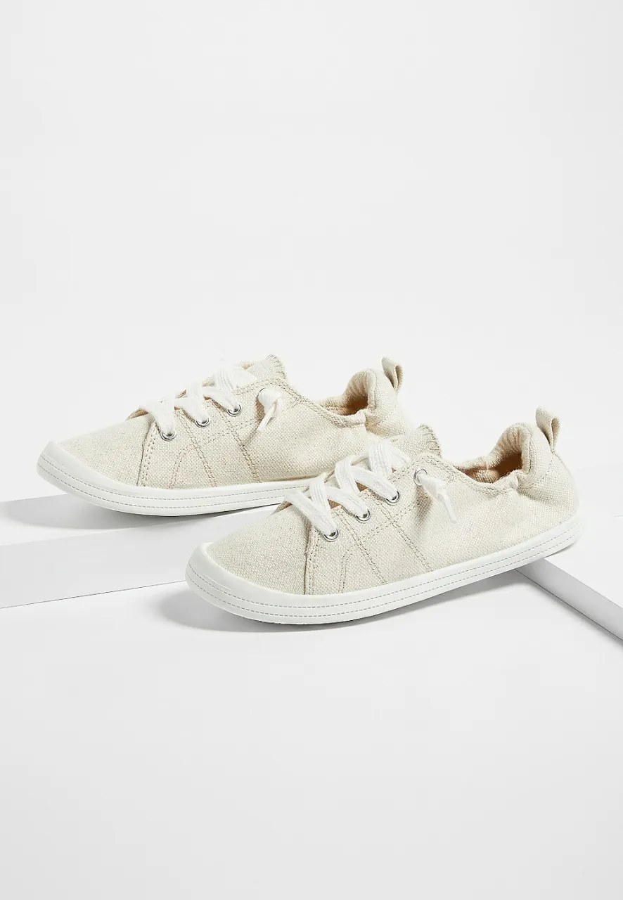 Women Maurices Flats & Sneakers | Mariah Scrunch Back Sneaker