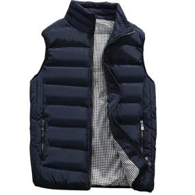 Xituodai Brand Clothing Vest Jacket Mens New Autumn Warm Sleeveless Jacket Male Winter Casual Waistcoat Men Vest Plus Size Veste